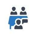 Employer interview icon