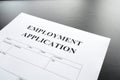 Employment application