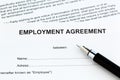 Employment in the English language Royalty Free Stock Photo