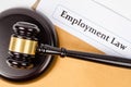 Employment law concept. Royalty Free Stock Photo