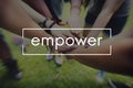 Empower Enable Inspire Lead Concept Royalty Free Stock Photo