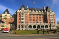 Empress Hotel in Evening Light, Victoria, BC, Canada