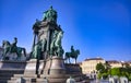 Empress Maria Theresia monument at Maria-Theresien-Platz located in Vienna, Austria Royalty Free Stock Photo