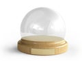 Empti snow globe Royalty Free Stock Photo