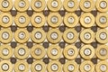 Empty 9mm bullet casings Royalty Free Stock Photo