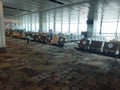 Empty airport during covid-19 in Singapore Terminal 1