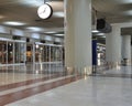 Empty airport terminal - entrance