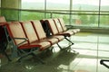 Empty airport terminal at Esenboga airport in Ankara, Turkey