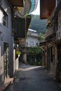 An empty alley in Jiu Fen Royalty Free Stock Photo