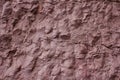 Empty ancient raw rough nature pink red stone concrete texture wall for retro restaurant, website Royalty Free Stock Photo