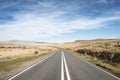 Empty Asphalt Road in Brecon Beacons, UK Royalty Free Stock Photo