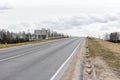 Empty asphalt road. Royalty Free Stock Photo