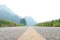 Empty asphalt road Royalty Free Stock Photo