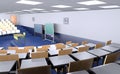 Empty aula Royalty Free Stock Photo