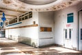 Empty Automobile Dealership