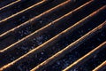 Empty barbecue grill grate Royalty Free Stock Photo