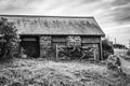 Empty barn at St Nectans Glen Royalty Free Stock Photo