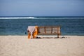 Empty beach in Aceh