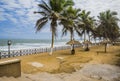 Empty beach cafe Royalty Free Stock Photo