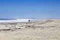 Empty beach close to Mexican Border