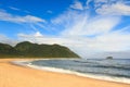 Empty beach Grumari, Rio de Janeiro