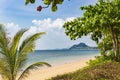 Empty beach on the island of Koh Libong, Thailand Royalty Free Stock Photo