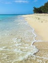 Empty beach in Mauritius, Indian Ocean
