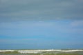 Empty beach at the northsea