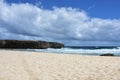 Empty Beach at Secluded Boca Keto in Aruba Royalty Free Stock Photo
