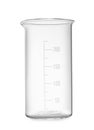 Empty beaker isolated. Laboratory glassware