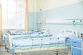 Empty beds in the hospital Royalty Free Stock Photo