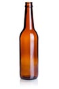 Empty beer bottle Royalty Free Stock Photo