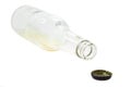 Empty beer bottle Royalty Free Stock Photo