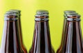 Empty beer bottles Royalty Free Stock Photo