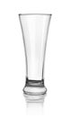 Empty beer glass. Path Royalty Free Stock Photo