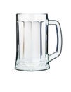 Empty beer mug isolated on white background Royalty Free Stock Photo