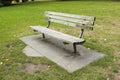 An empty bench