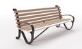 Empty Bench Park Bench Royalty Free Stock Photo