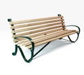 Empty Bench Park Bench Royalty Free Stock Photo