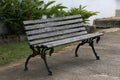 Empty bench waiting for who does not come Royalty Free Stock Photo