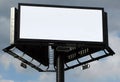 Empty billboard