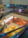 Empty bintaro exchange mall escalator and building Royalty Free Stock Photo