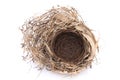 Empty bird nest