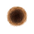 Empty bird`s nest, Easter symbol