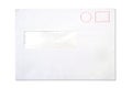 Empty blank Envelope with a window Royalty Free Stock Photo