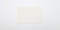 Empty Blank texture canvas paper card with copy space for your text message. Minimalism style template horizontal long background