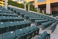 Empty Bleacher Seats Royalty Free Stock Photo