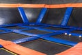 Trampolines connected