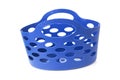 Empty blue shopping bag Royalty Free Stock Photo