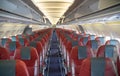 Empty board plane Royalty Free Stock Photo